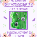 Kid Zone STEM: Halloween Slime