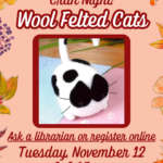 Crafting for Adults: Wool Felted Cats