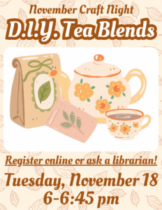 Crafting for Adults: DIY Tea Blends