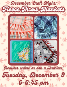 Crafting for Adults: Fleece Throws