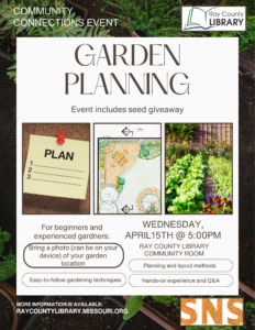 Community Connections Event: Garden Planning