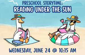 Preschool Storytime!