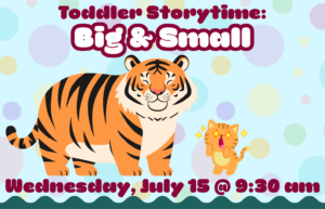 Toddler Storytime!