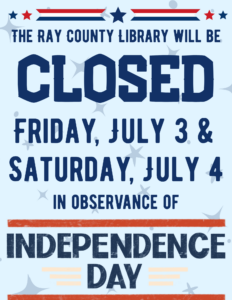 Closed for Independence Day