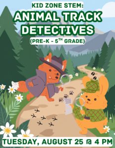 Kid Zone STEM: Animal Track Detectives