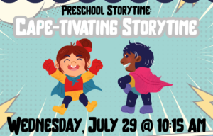 Preschool Storytime!