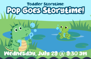 Toddler Storytime!