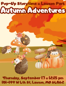 Pop-Up Storytime at Lawson Park: Autumn Adventures
