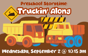 Preschool Storytime!