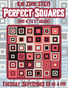 Kid Zone STEM: Perfect Squares