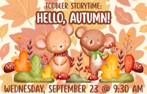 Toddler Storytime!