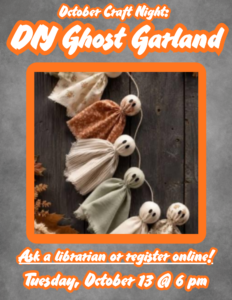 Crafting for Adults: Ghost Garlands