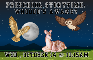 Preschool Storytime!
