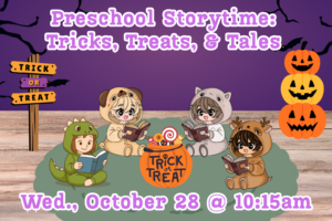 Preschool Storytime!